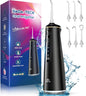 Water Flosser for Teeth, Cordless Oral Irrigator Portable Dental Cleaner Picks by Dada-Tech