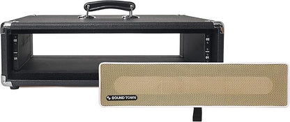 Sound Town Vintage 2U Amp Rack Case, 12.5" Depth - Image 5