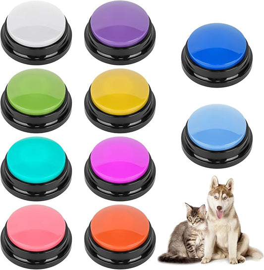 10 Color Voice Recording Buttons by zzhxkjhky