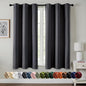 MIULEE Grey Blackout Curtains by MIULEE