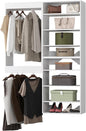 Modular Closet System, Wood Tower Storage by Unknown