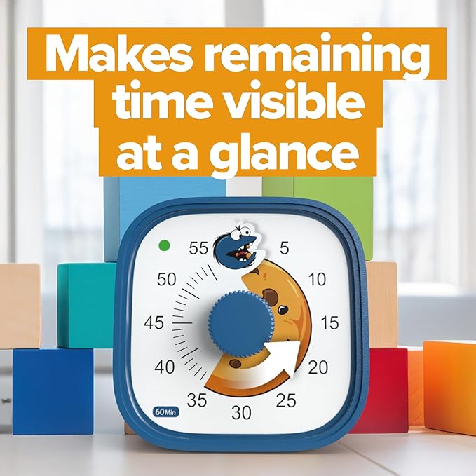 Visual Timer for Kids – Cookie Monster Clock - Image 4