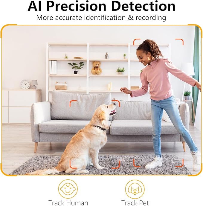 2K Pet Camera Indoor, 5G/ 2.4G Indoor Cameras - Image 3