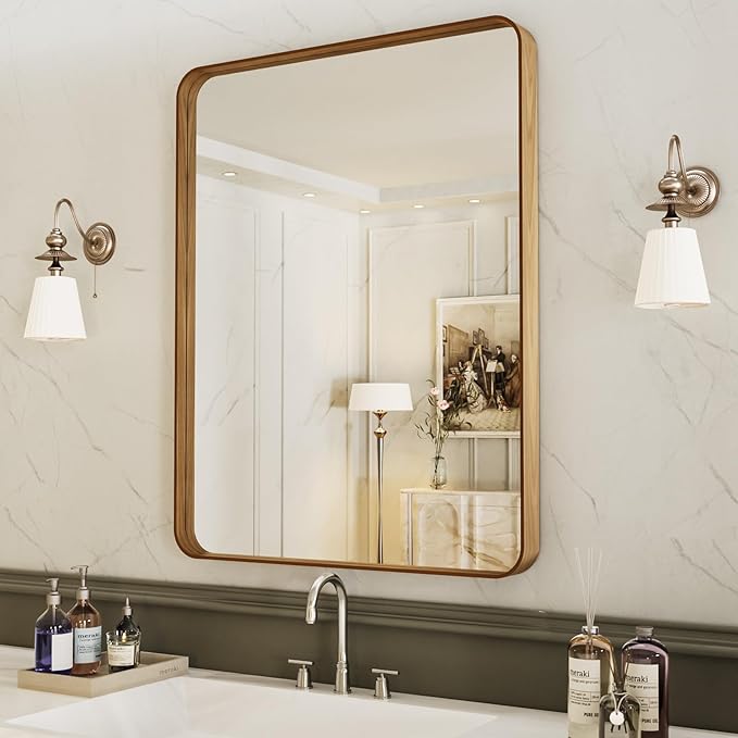 LOAAO 30X36 Inch Bathroom Mirror by LOAAO