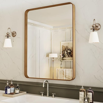 LOAAO 24X32 Inch Bathroom Mirror by LOAAO