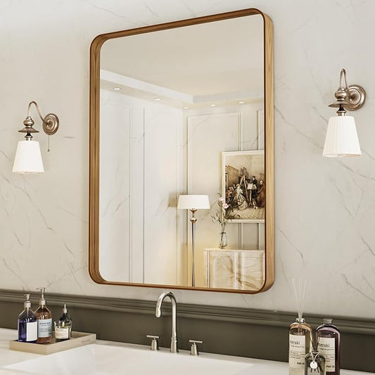 LOAAO 24X36 Inch Bathroom Mirror by LOAAO