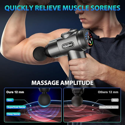 TOLOCO Massage Gun, Deep Tissue Back Massage - Image 5