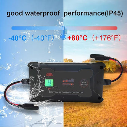 20A 12V/24V Portable MPPT Solar Charge Controller - Image 6