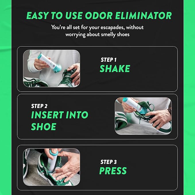Endees UpFresh 360° Shoe Deodorizer Spray – 6 x 3.38 Fl Ozl I Foot Odor - Image 7
