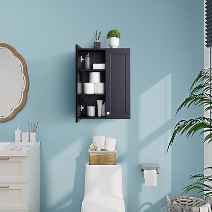 Matte Black Wall Mount Medicine Cabinet - Image 7
