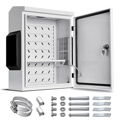 Outdoor Electrical Box, Cold-Rolled Steel Plate, Aluminum Alloy Back Beam by Namunanee
