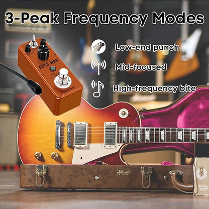 Rowin Auto Wah Guitar Effect Pedal Single Effect Mini Digital Pedal - Image 3