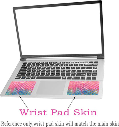 Laptop Skin Sticker Decal, Decorative Waterproof Removable, Mermaid Scale - Image 3