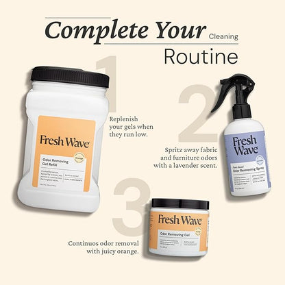 Fresh Wave Orange Odor Removing Gel Refill, 63 oz - Image 7