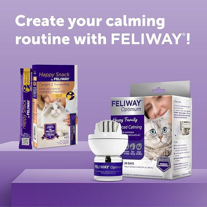 FELIWAY® Optimum 30 Day Cat Calming Plug In Pheromone Diffuser Starter Kit - Image 10