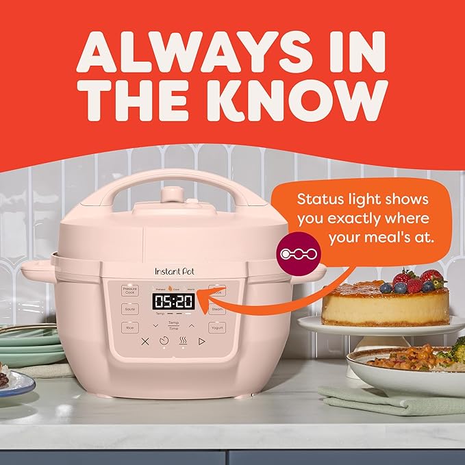 Instant Pot 4QT RIO Mini 7-in-1 Multi-Cooker, Pressure Cooker, Slow cook - Image 4