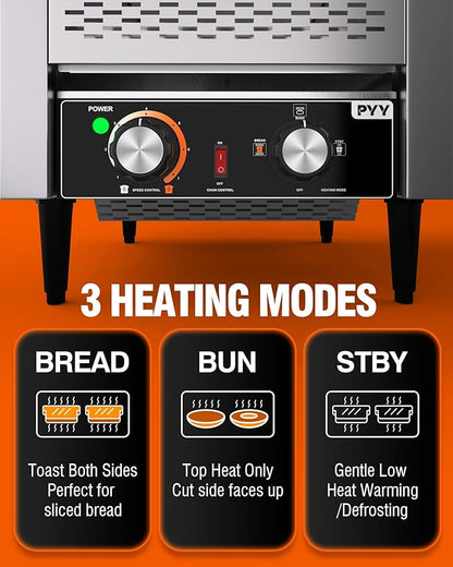 PYY Commercial Conveyor Toaster - Image 3
