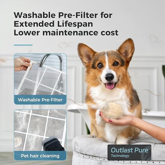 AROEVE Air Purifiers for Bedroom Home Large Room Up to 1504 Ft², 5 Layer Filter - Image 5