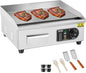 VEVOR Commercial Electric Griddle, 1700W Countertop Flat Top Grill, 18in by VEVOR