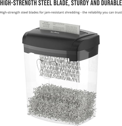 12-Sheet Cross-Cut Paper Shredder, P-4 Security Level - Image 3