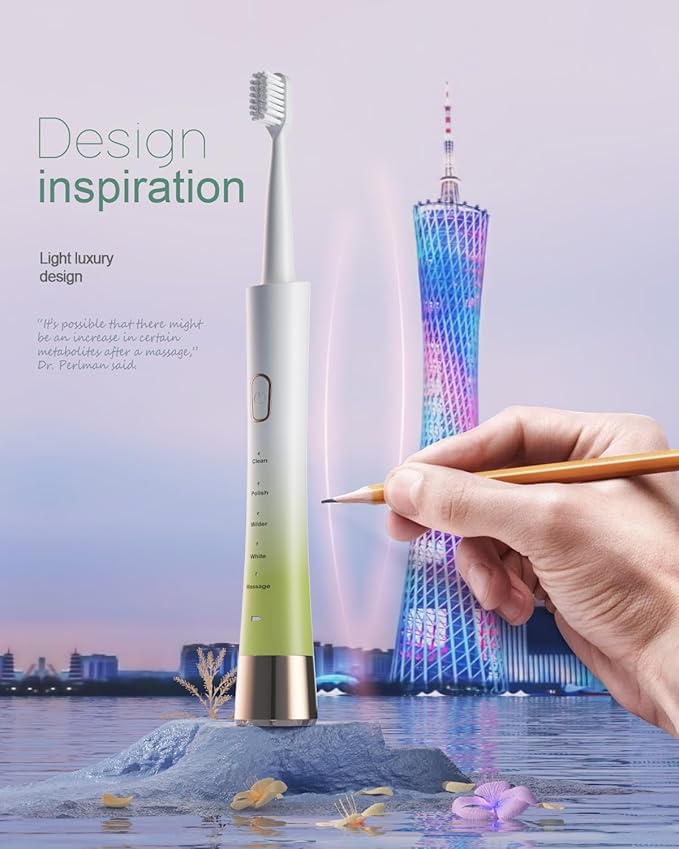 AJELU Upgrade Sonic Electric Toothbrush - Image 4