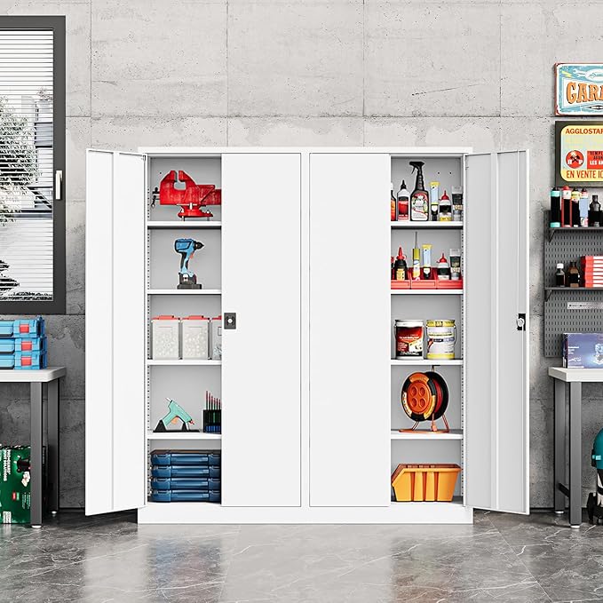 Metal Storage Cabinet-72” Tall Steel File Cabinets - Image 2