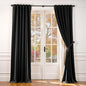 Lazzzy Velvet Blackout Curtains Thermal Insulated Room Window Drapes Super Soft by Lazzzy