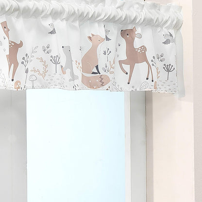 Bedtime Originals Deer Park Window Valance, Multicolor (285029)