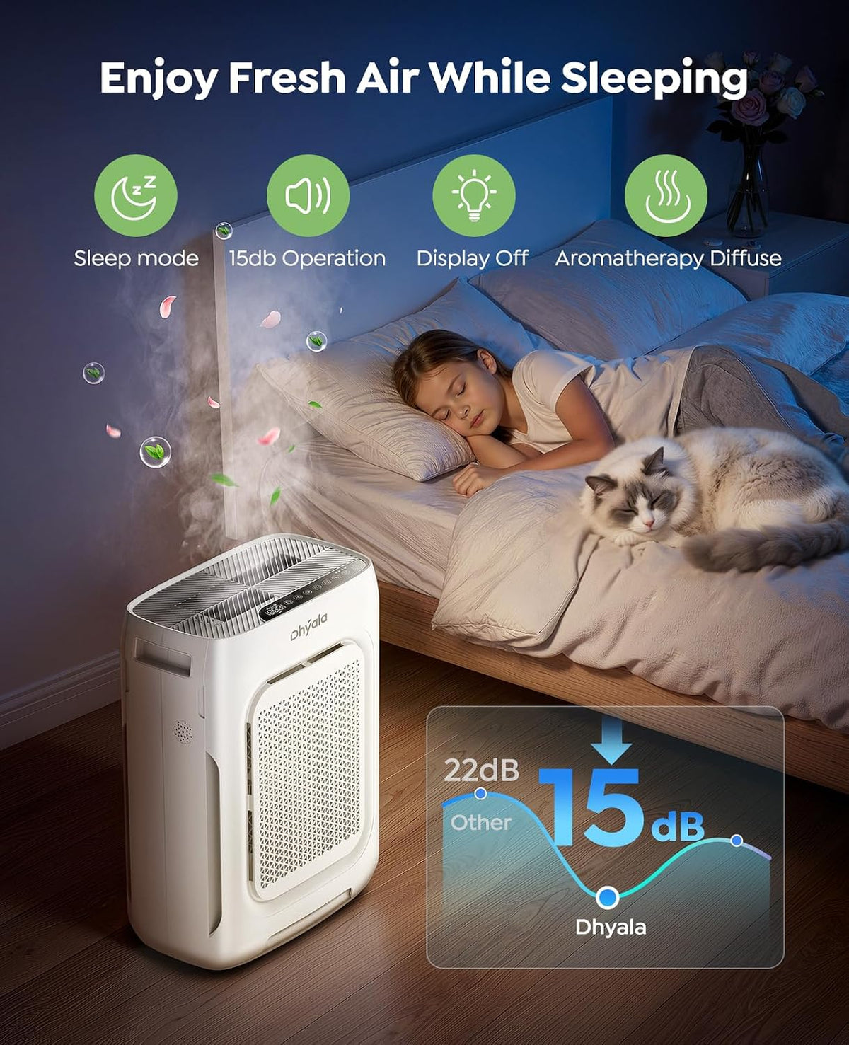 air purifier for home bedroom large room up, package contents