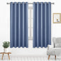 DWCN Blackout Curtains 63 Inch Length, Room Drakening Drapes by DWCN