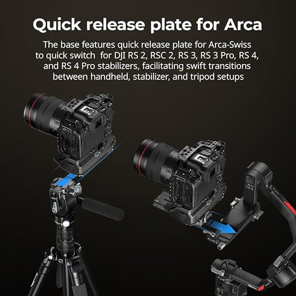 SmallRig R5 Mark II with Battery Grip BG-R20 Camera Cage - Image 4