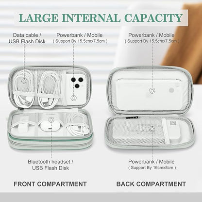 FYY Electronic Organizer, Travel Cable Organizer Bag Pouch Electronic - Image 3