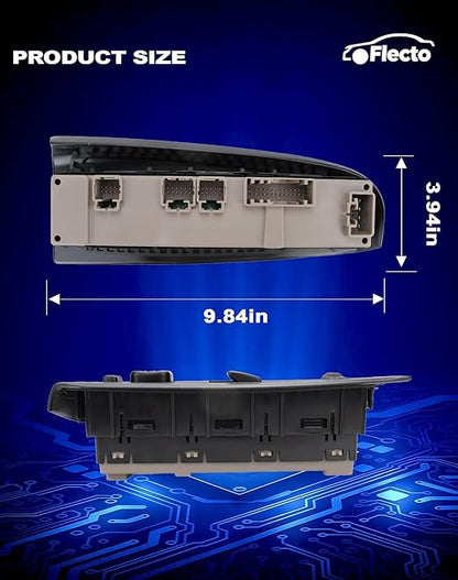 Flecto Master Power Window Switch Driver Side 15883318 - Image 5