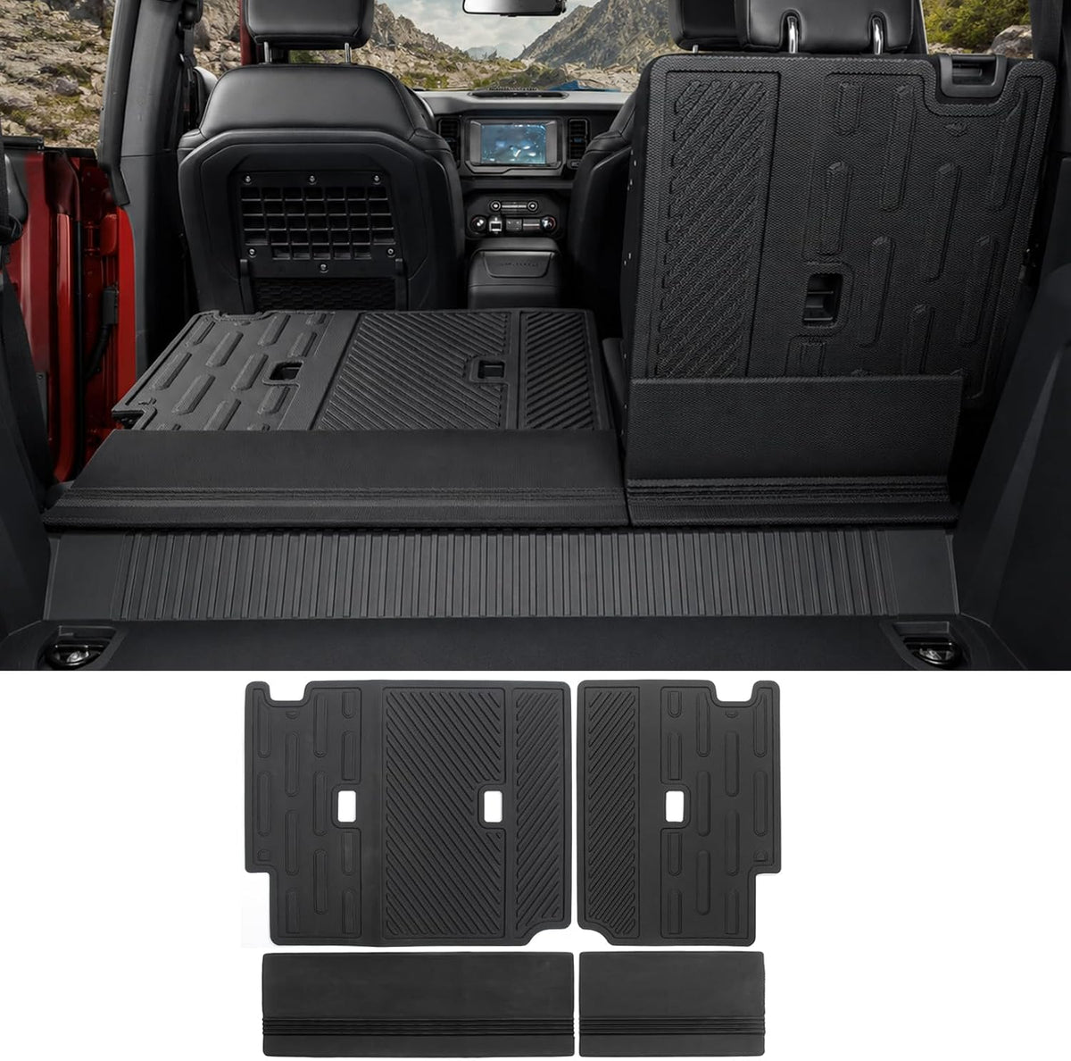 mabett rear seat backrest mat for 2021-2026 ford, main product view