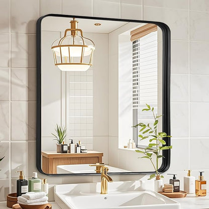 Fabuday Black Sink Mirror for Bathroom by Fabuday