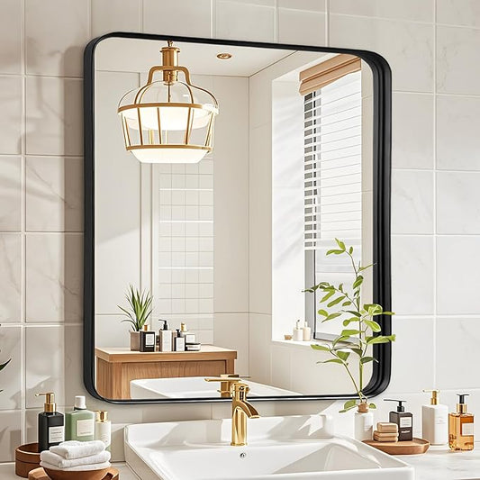 Fabuday Black Sink Mirror for Bathroom by Fabuday