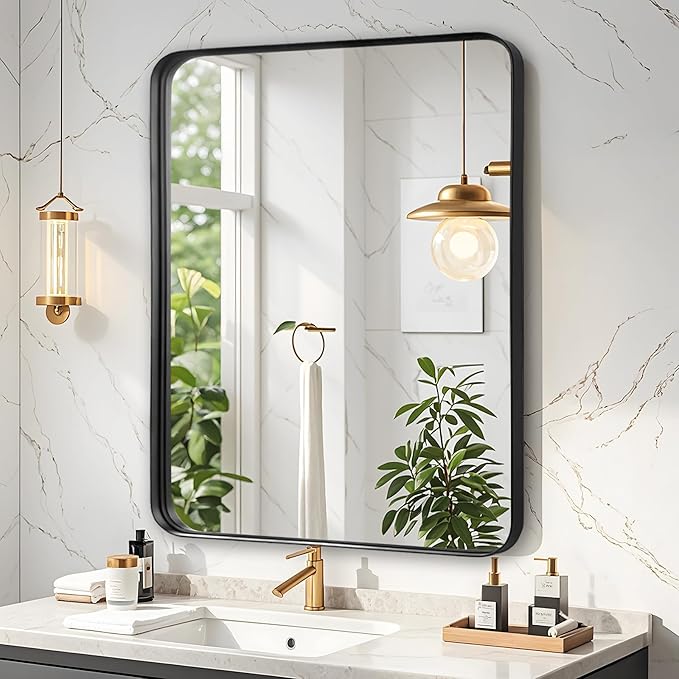 Fabuday Bathroom Mirrors for Over Sink by Fabuday