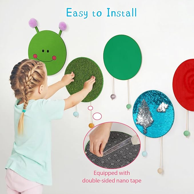 Sensory Wall Panel for Kids, Sensory Toys for Wall ＆ Floor, Sensory Mats for - Image 7