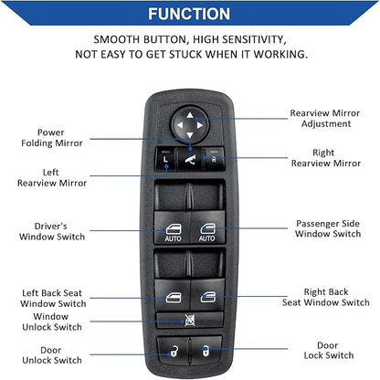 Obaee Driver Side Power Window Switch Compatible - Image 4