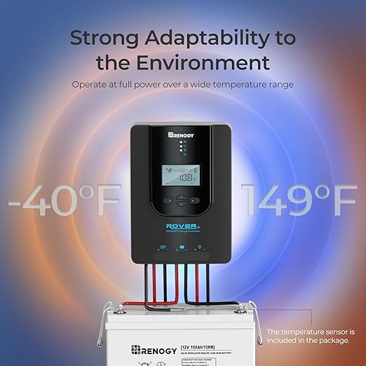 Renogy Rover 30A 12V/24V Auto DC Input MPPT Solar Charge Controller Parameter - Image 4