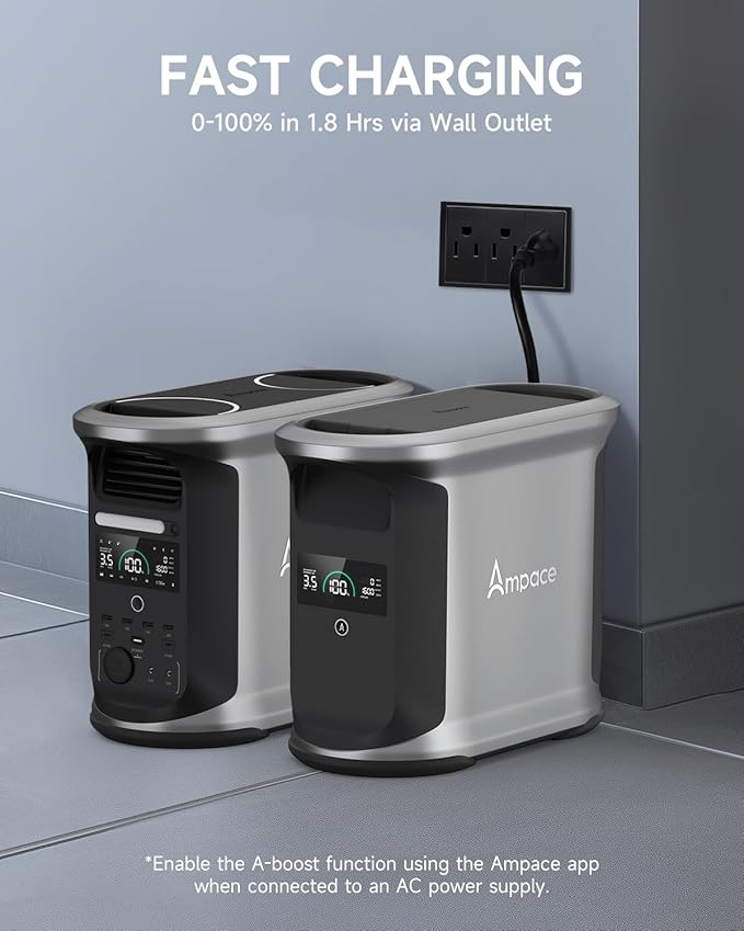 AMPACE 2924Wh Power Station, Andes 1500 - Image 2