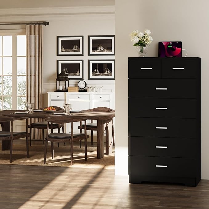 47.3" Tall Dresser for Bedroom Chests of Drawers - Image 2
