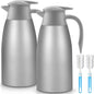 Norme 2 Pcs Thermal Coffee Carafe Insulated Stainless Steel Coffee Carafe by Norme