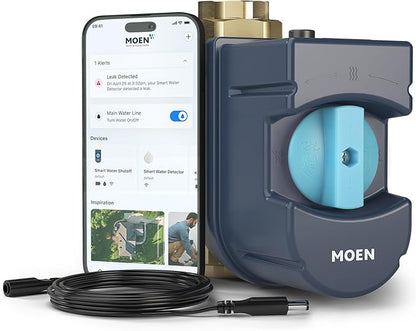 Moen Flo Smart Water Monitor and Automatic Shutoff Sensor, Wi-Fi Connected - Image 4