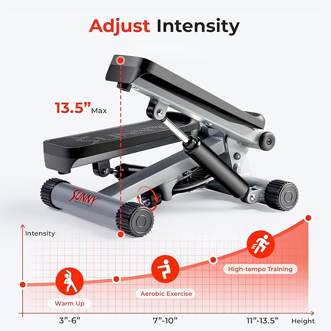 Sunny Health & Fitness Mini Stepper - Image 3