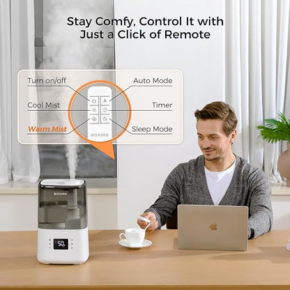 BOXING Warm and Cool Mist Humidifiers - Image 4