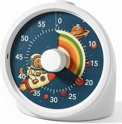 BellMan Visual Timer with Pause Button, 60 Minute Countdown Rainbow Timer by Unknown