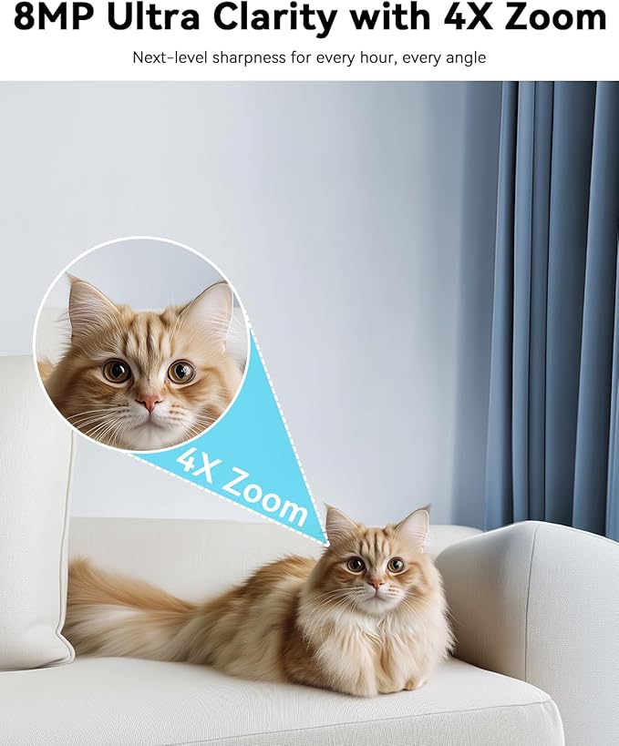 blurams Cameras for Home Security, 2K Pet Camera - Image 2