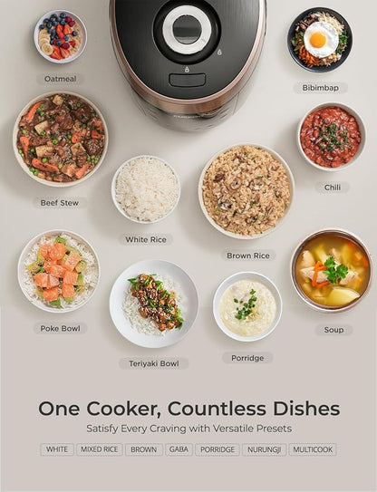 CUCKOO High Pressure Rice Cooker 10-Cup Uncooked / 20-Cup Cooked - Image 3