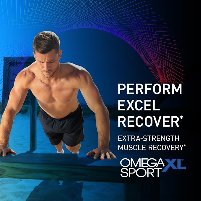 OmegaXL Sport Extra Strength Muscle Recovery Supplement and Respiratory Support - Image 4